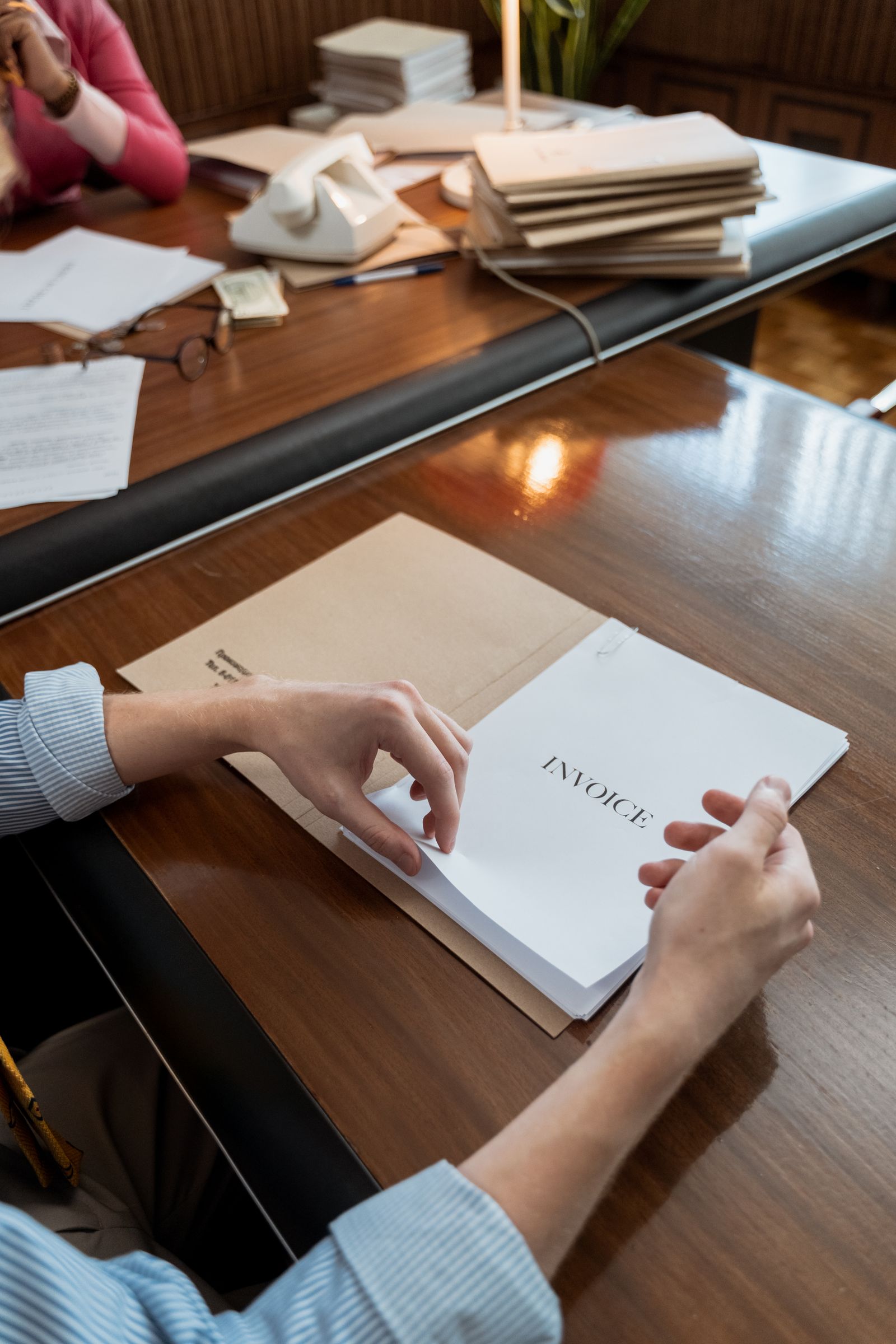 Classement de papiers et documents