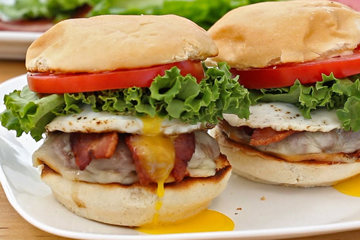 Bacon and Egg Burger